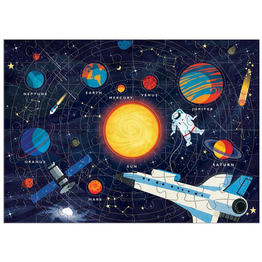 Mudpuppy Geography Puzzle Solar System - Tadpole