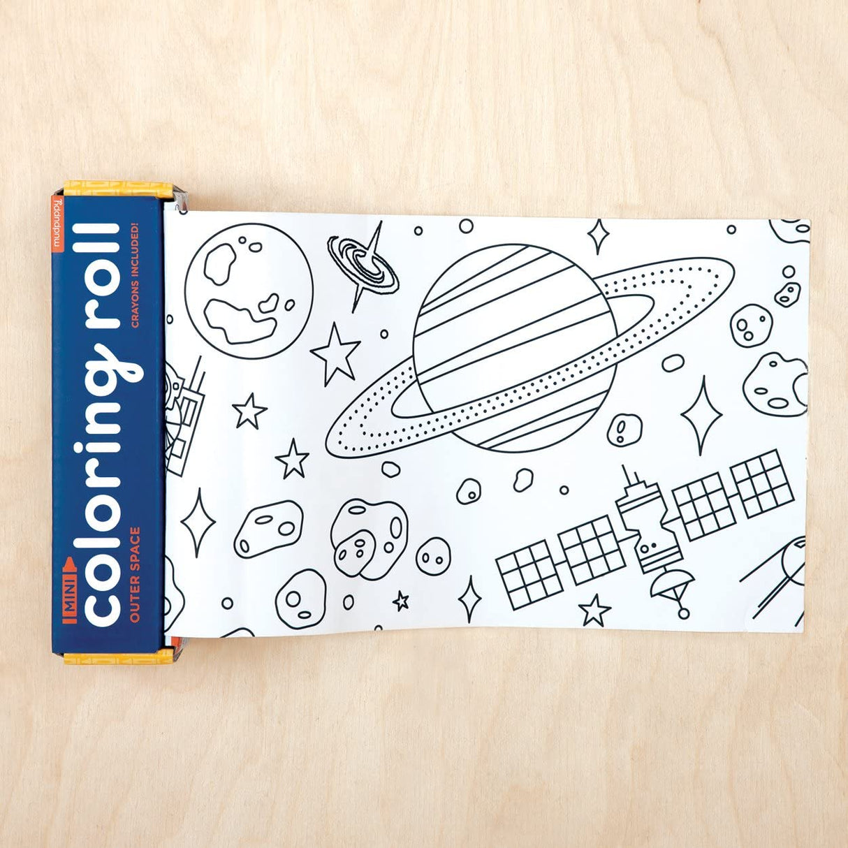 Mudpuppy Mini Coloring Roll - Tadpole