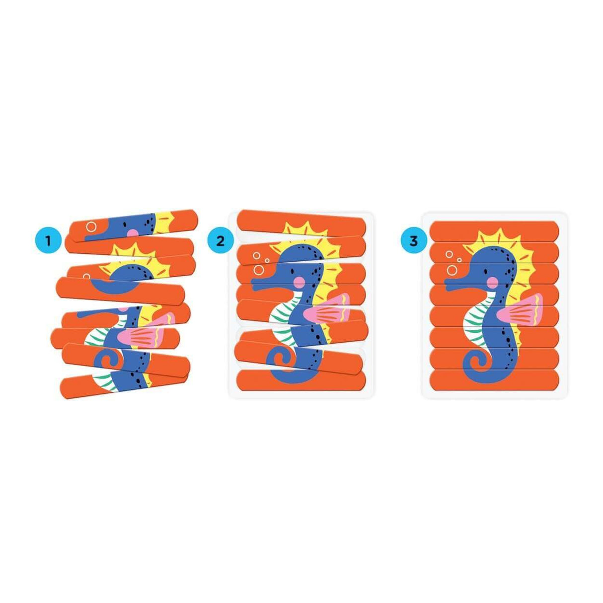 Mudpuppy Puzzle Sticks Under the Sea - Tadpole