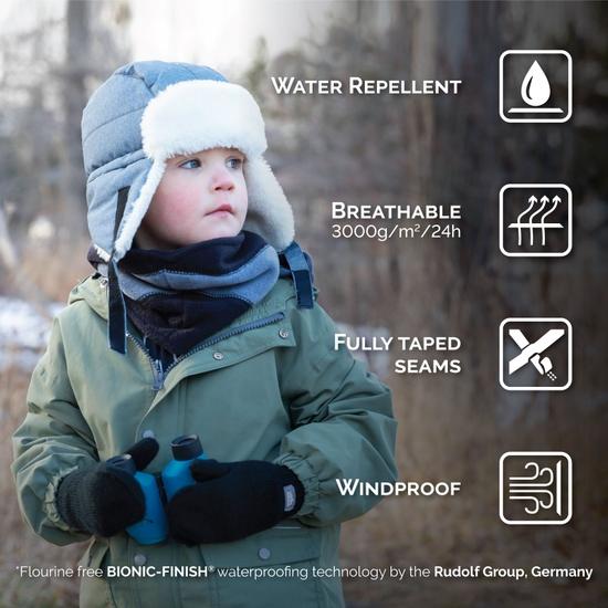 Nebula Blue | Toasty-Dry Trapper Hat - Tadpole