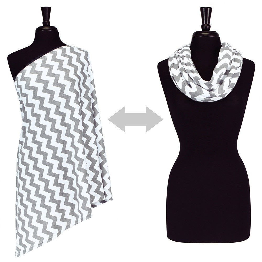 Itzy Ritzy Nursing Happens Infinity Nursing Scarf - Tadpole