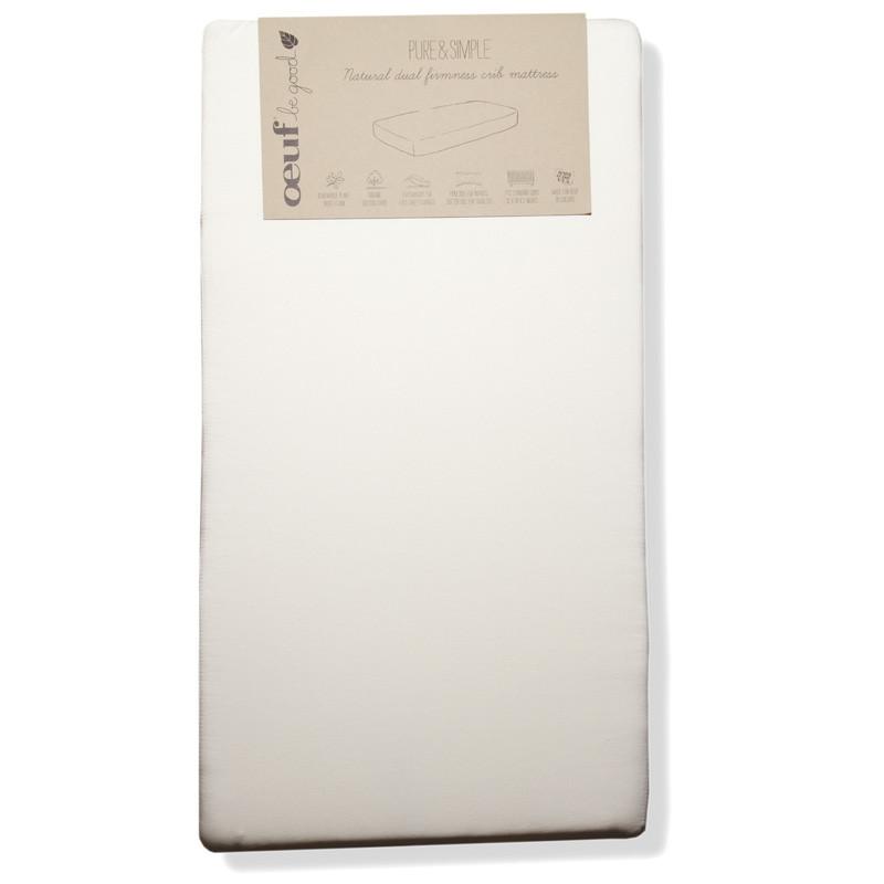 Oeuf Pure+Simple Dual Firmness Crib Mattress - Tadpole