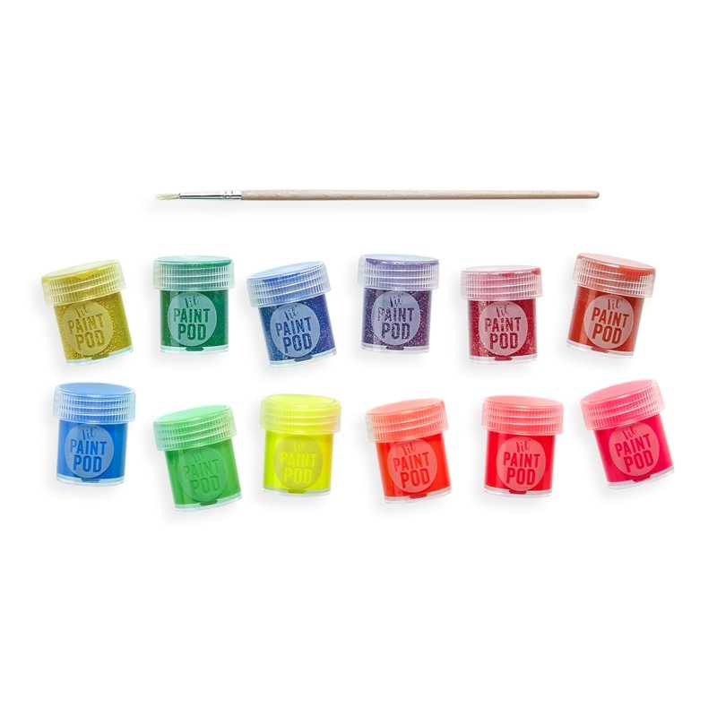 Ooly Lil’Paint Neon & Glitter Poster Paint - Tadpole