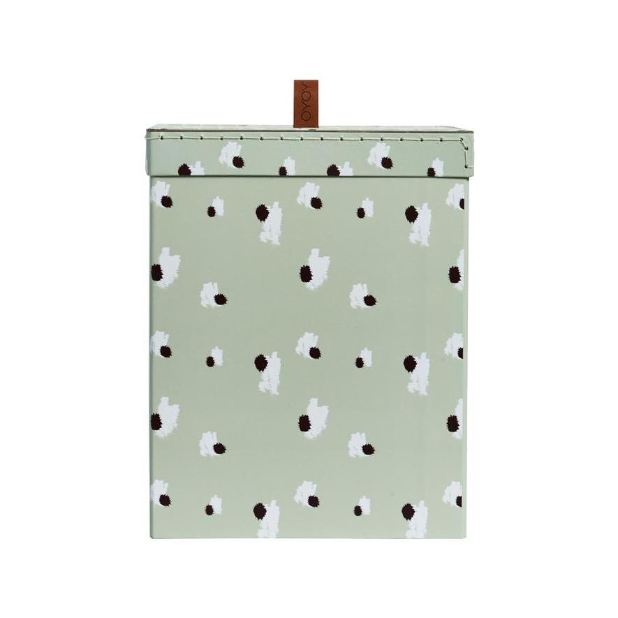 Oyoy Storage Box Square Minty Medium - Tadpole