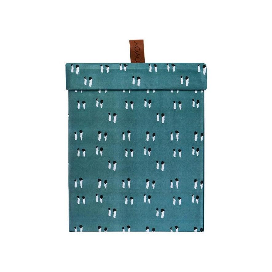 Oyoy Storage Box Square Petrol Small - Tadpole