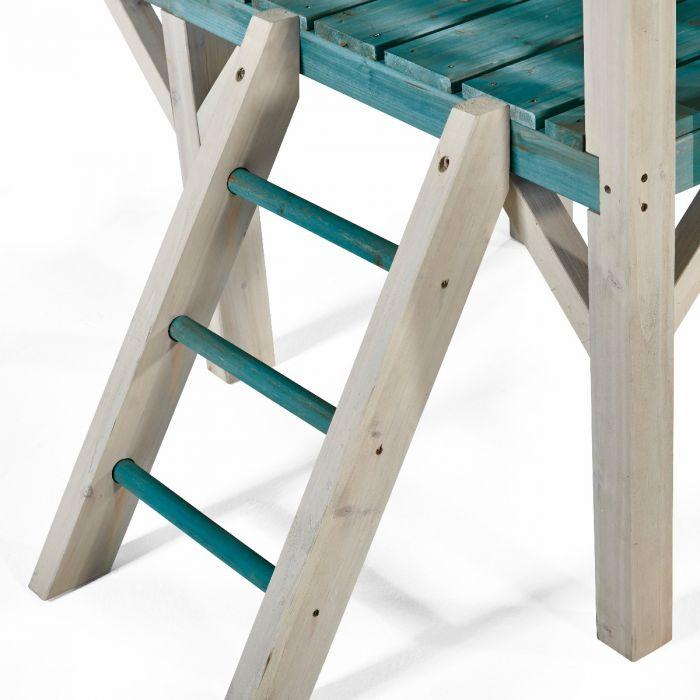 Plum® Boathouse Wooden Playhouse- Teal - Tadpole