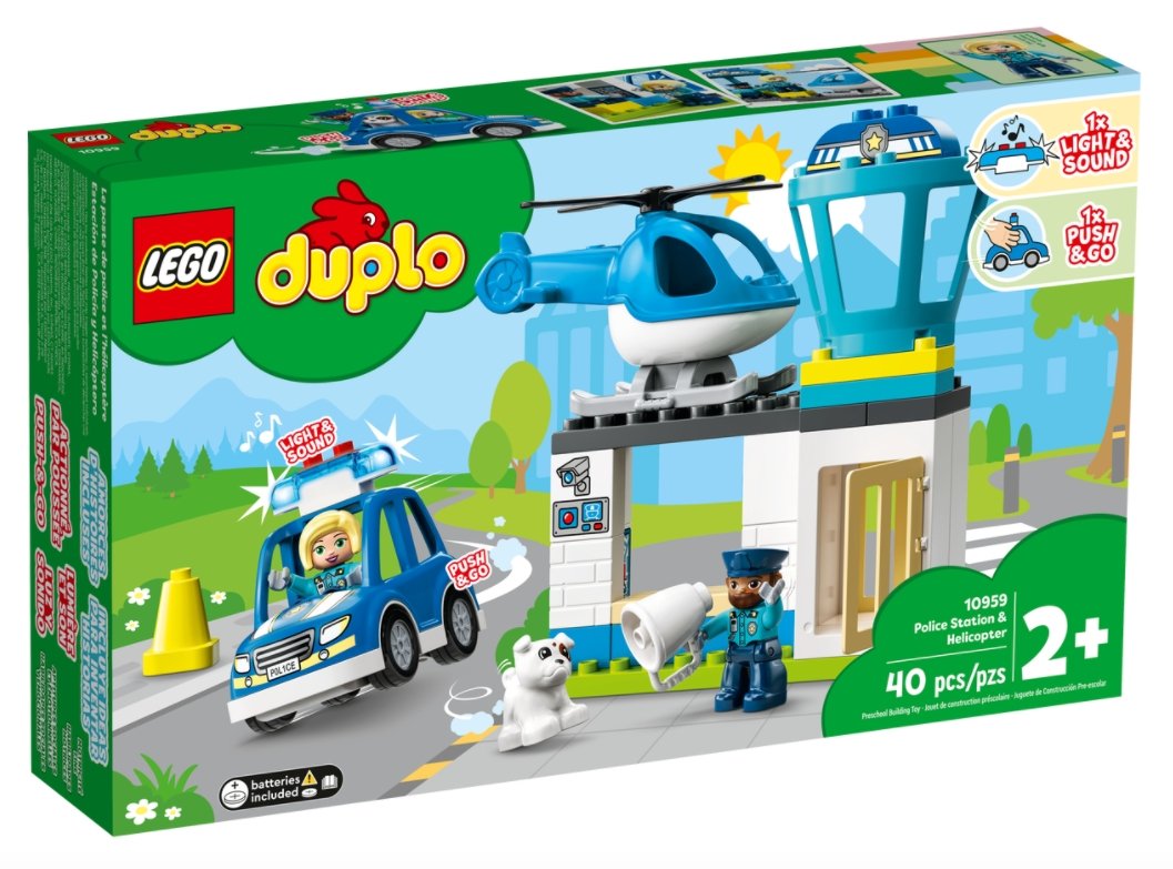 Police Station & Helicopter - Tadpole
