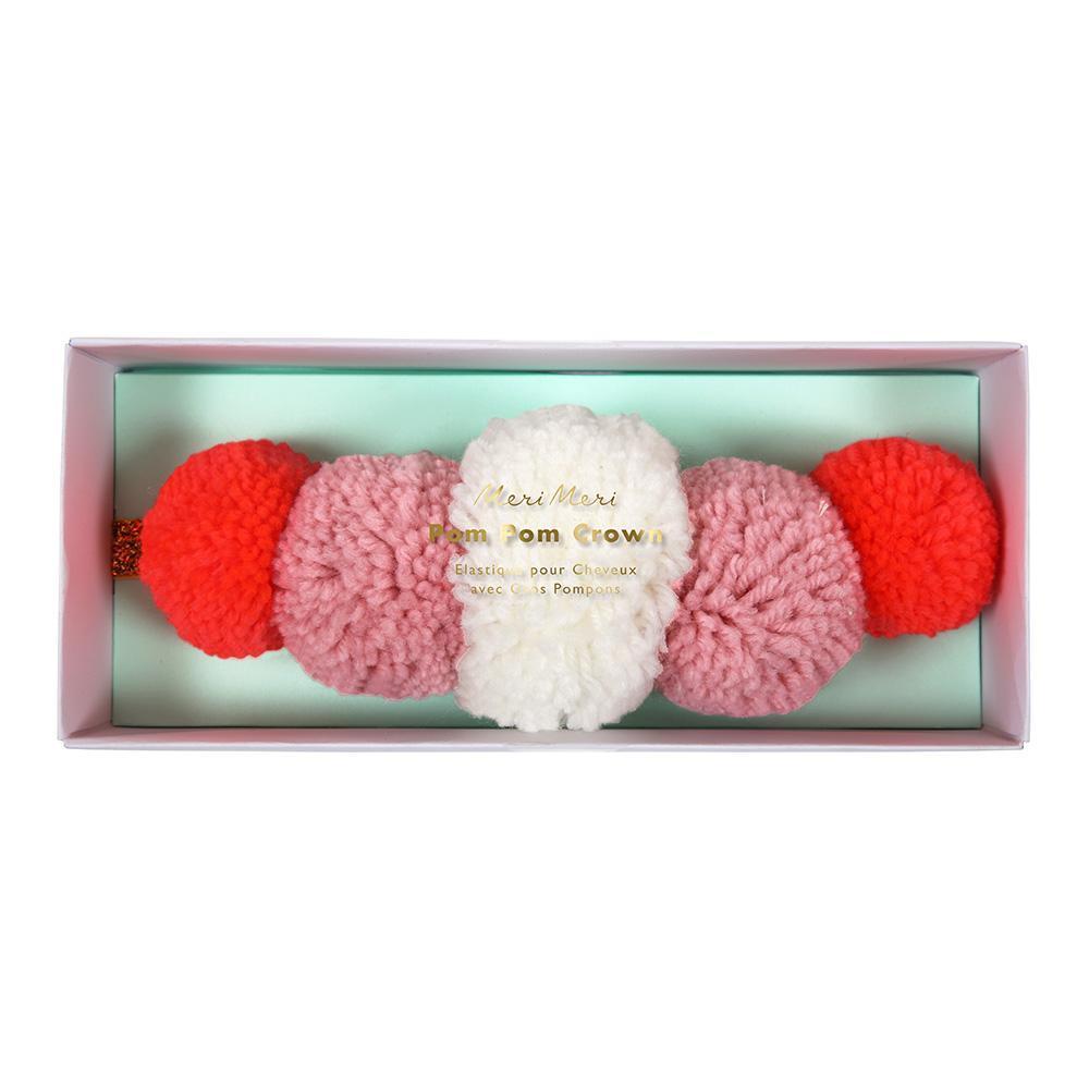 Meri Meri Pom Pom Crown - Tadpole