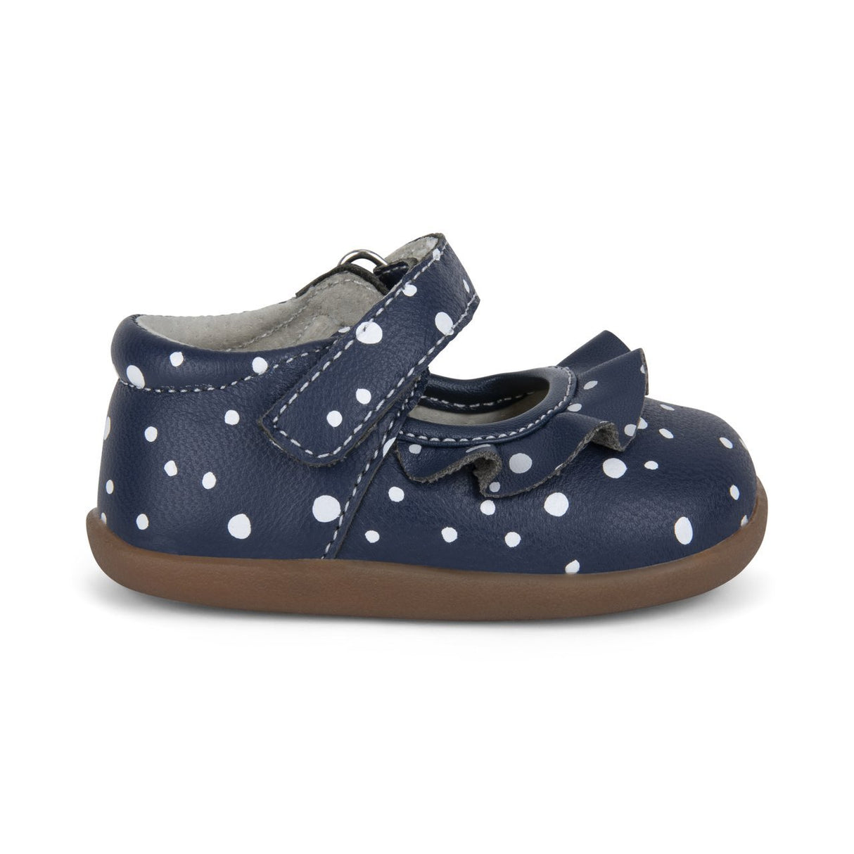 See Kai Run First Walker Belle II | Navy Snowflake - Tadpole