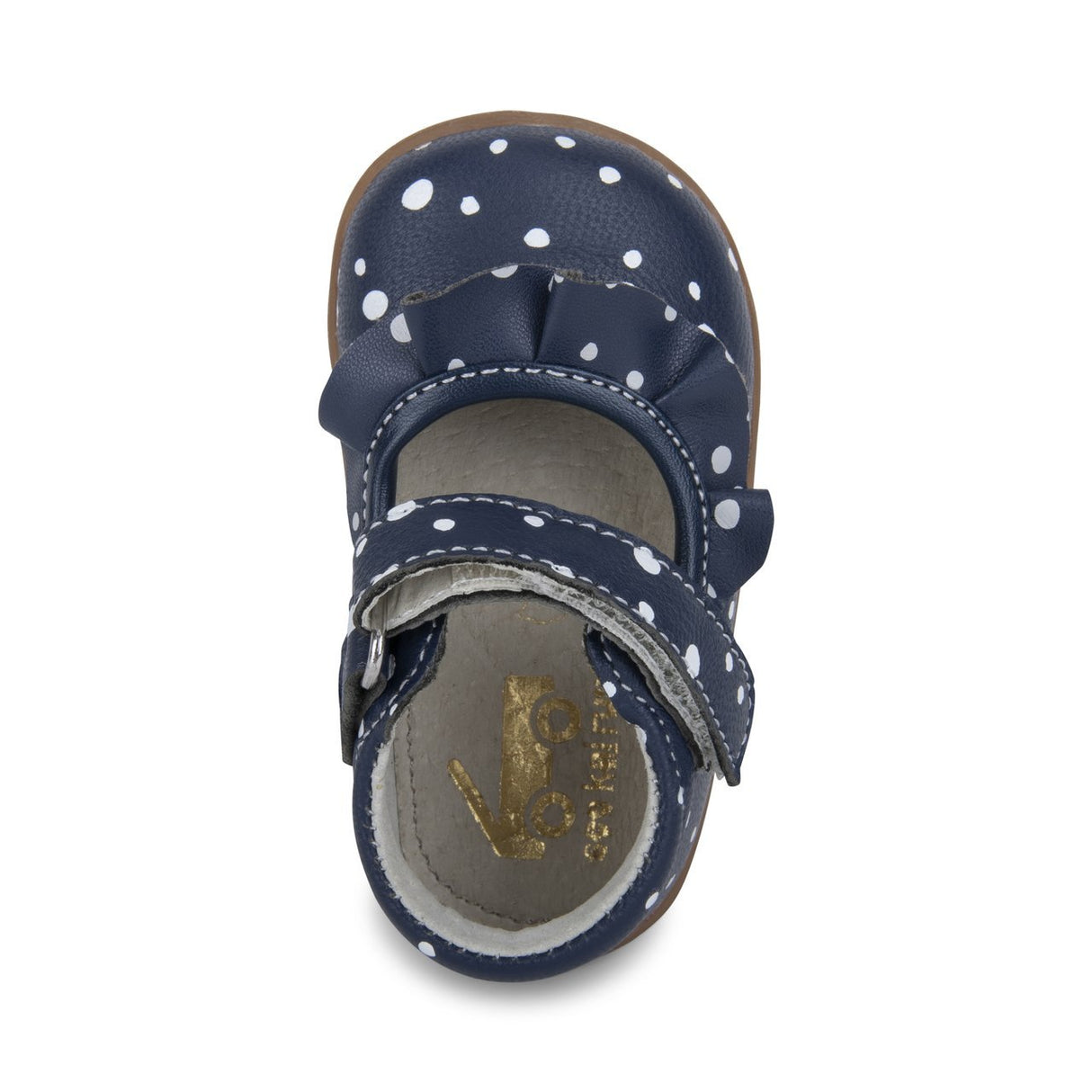 See Kai Run First Walker Belle II | Navy Snowflake - Tadpole