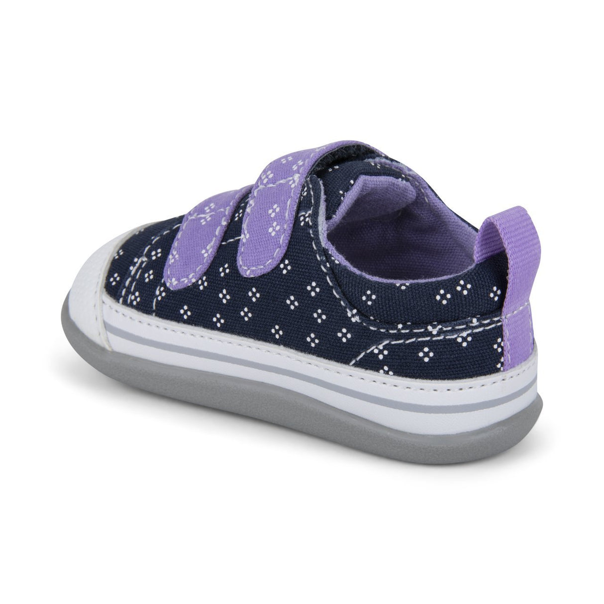 See Kai Run First Walker Robyne | Navy/Purple - Tadpole
