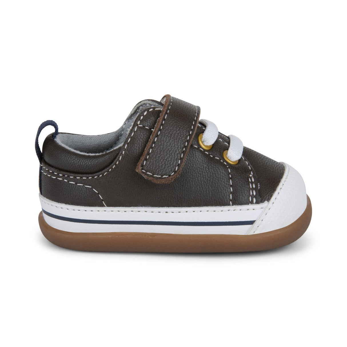 See Kai Run First Walker Stevie II | Brown Leather - Tadpole