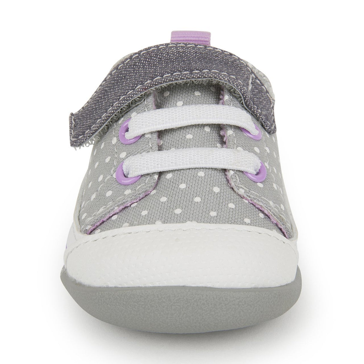 See Kai Run First Walker Stevie II Grey Dots - Tadpole