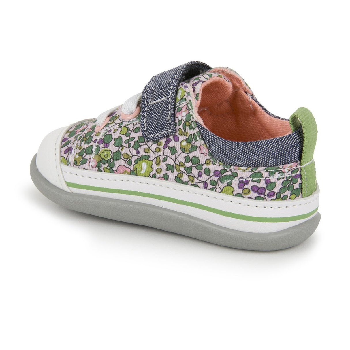 See Kai Run First Walker Stevie II Pink Floral - Tadpole