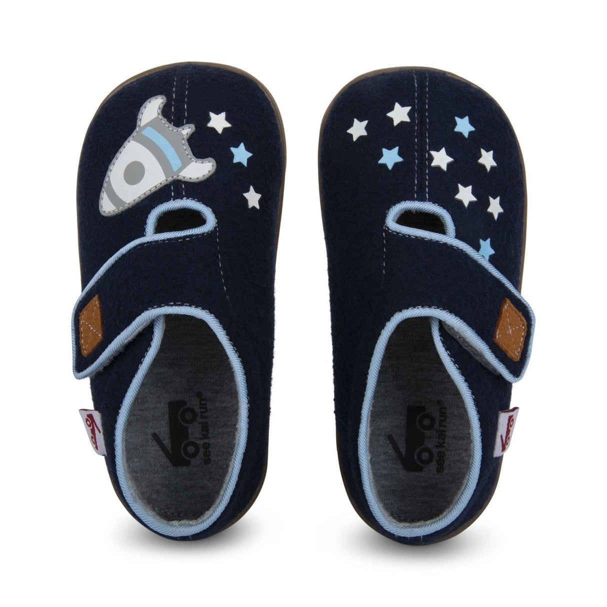 See Kai Run Slipper Cruz II | Navy Stars - Tadpole