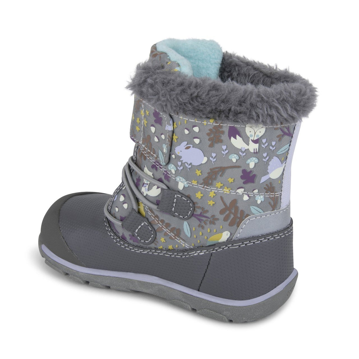 See Kai Run Waterproof Boot Gilman | Gray Woodland - Tadpole