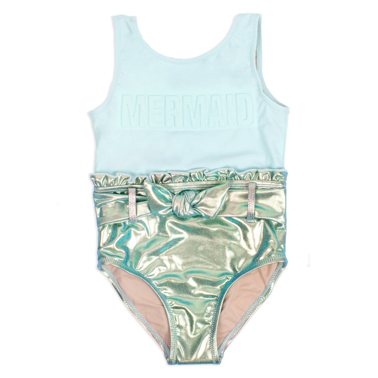 Shade Critters One Piece Mermaid- Metallic Mint - Tadpole