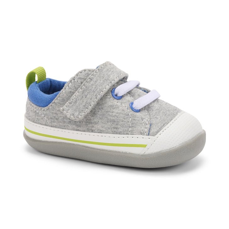 Stevie II Inf- Gray Jersey/Lime - Tadpole