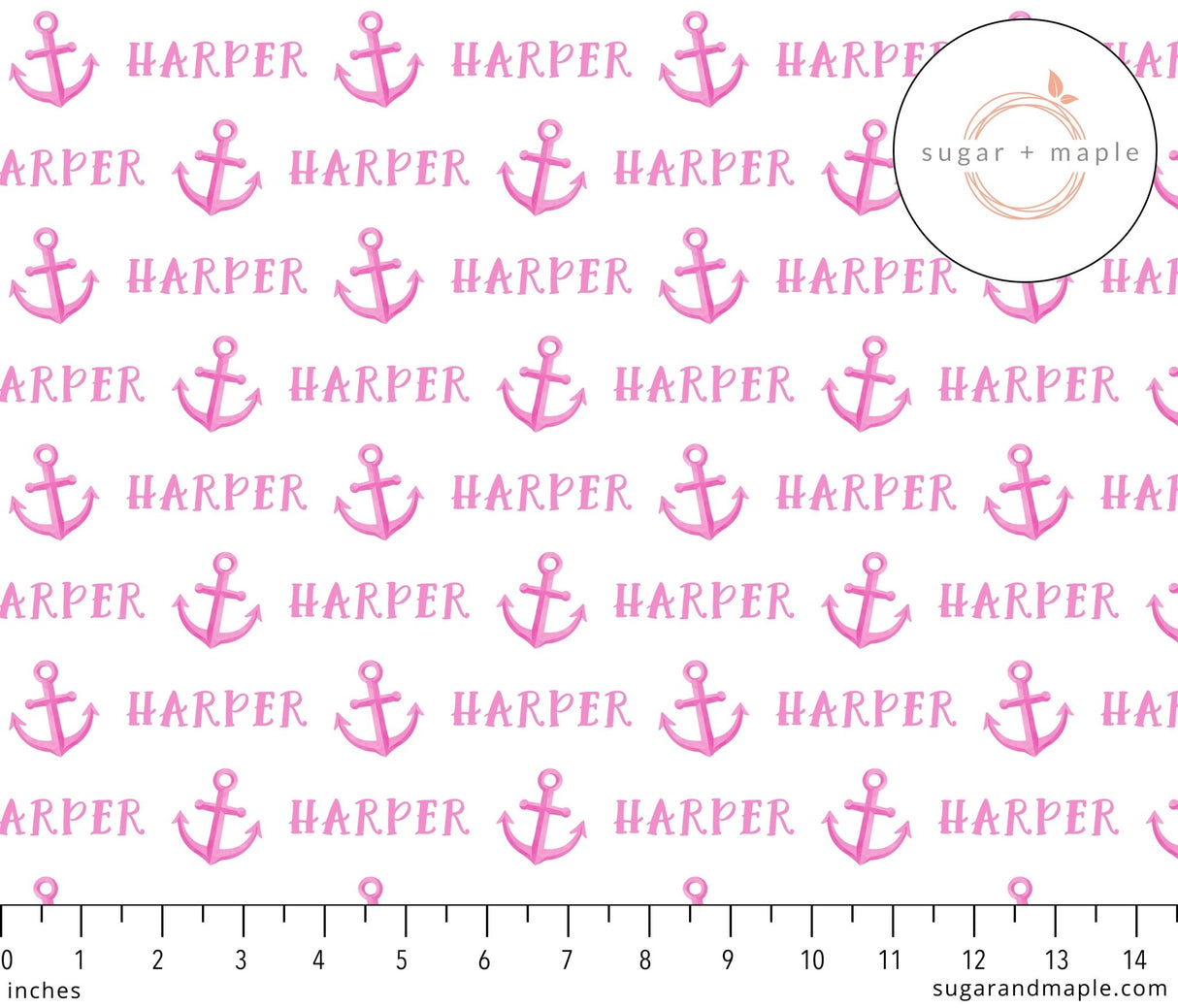Sugar + Maple Large Blanket & Hat Set - Anchor Pink - Tadpole