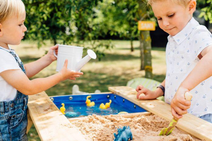 Surfide Wooden Sand & Water Picnic Table- Teal - Tadpole