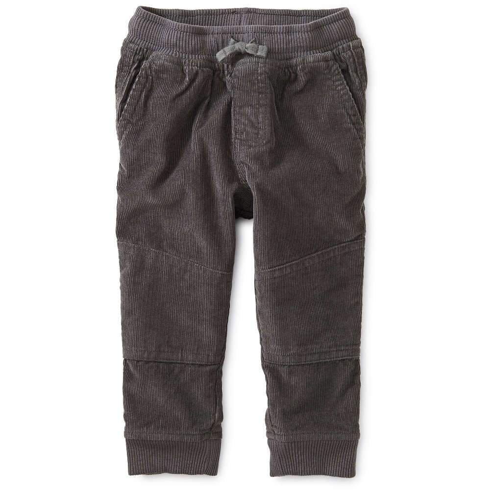 Tea Collection Corduroy Easy Baby Pants Thunder - Tadpole