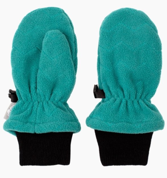 Teal | Fleece Mittens - Tadpole