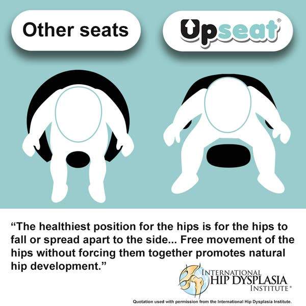 The Upseat Floor And Booster Baby Seat - Tadpole