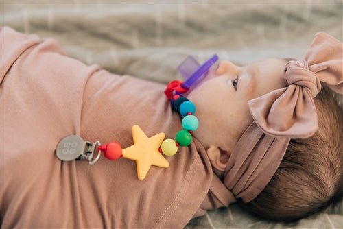 "Where's the Pacifier?" Pacifier Clip - Tadpole
