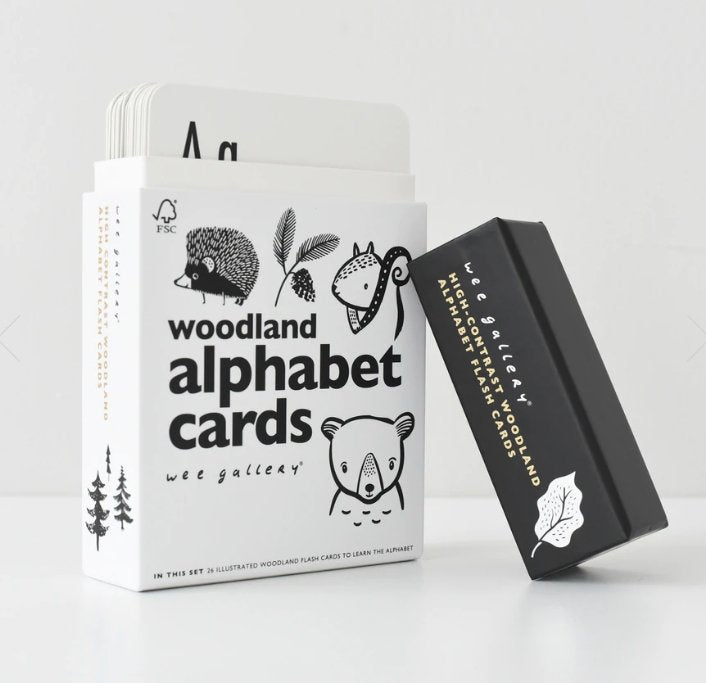 Woodland Alphabet Cards - Tadpole