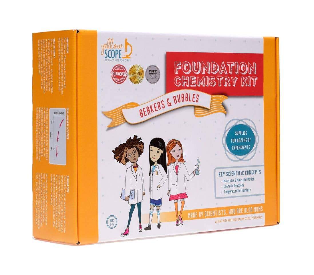 Yellow Scope Foundation Chemistry Kit: Beakers & Bubbles - Tadpole