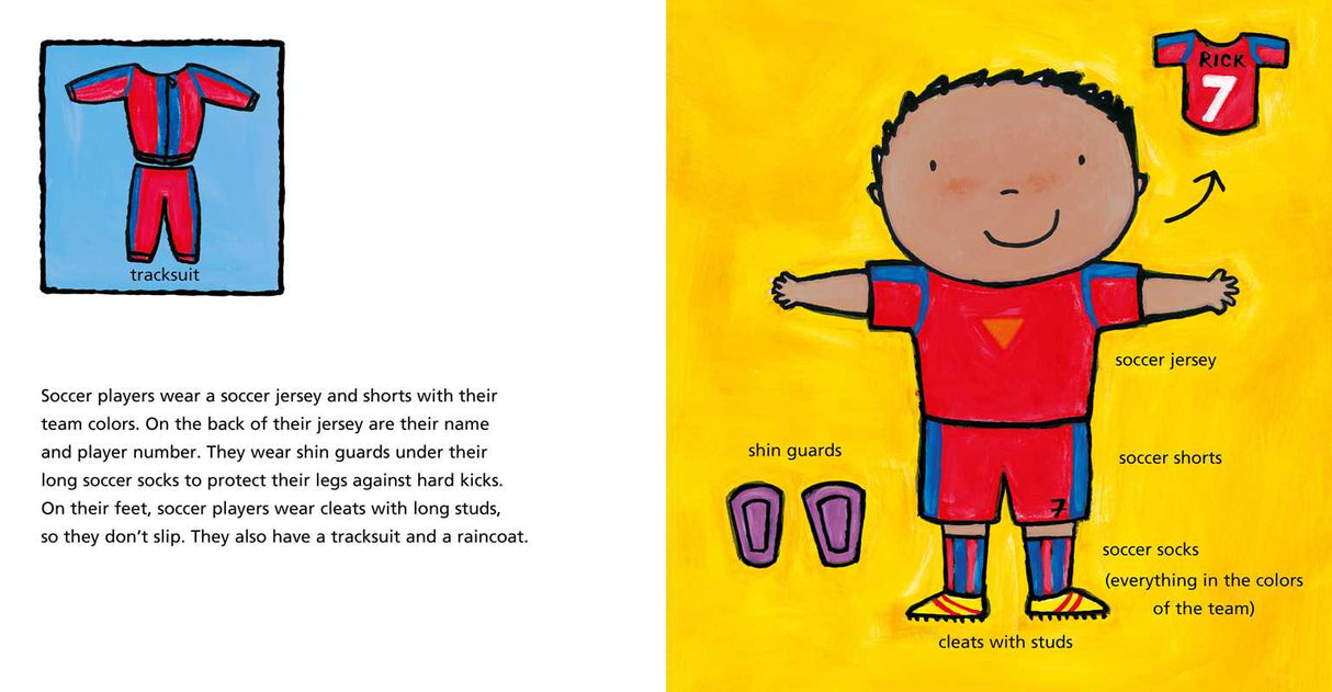 Soccer Players and What They Do by Liesbet Slegers