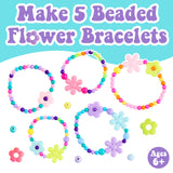 Beaded Flower Bracelets Mini Kit for Kids