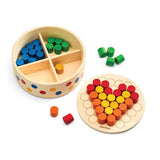 Pattern Peg Board With Container
