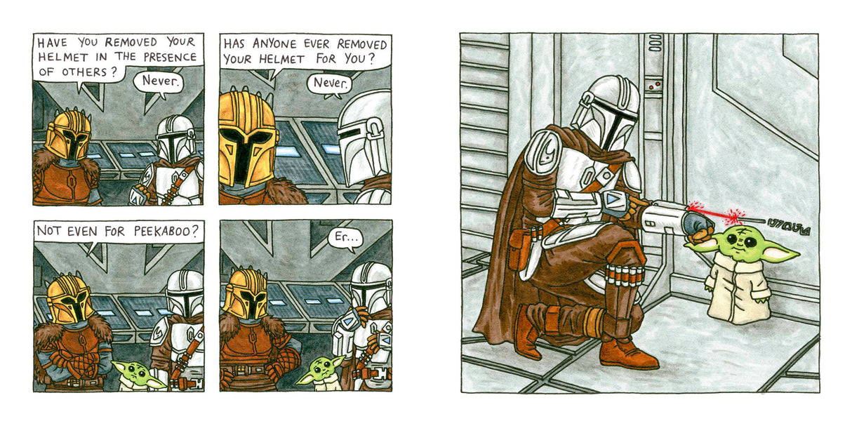 Star Wars The Mandalorian and Child