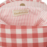 Gingham Ruffle Bow Bag