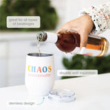 Chaos Coordinator Mom Wine Tumbler