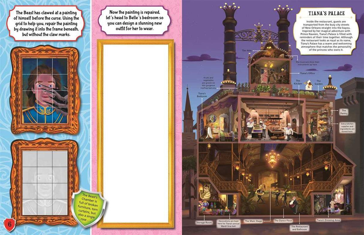 Disney Princess: Explore the Castles Activity Book by IglooBooks