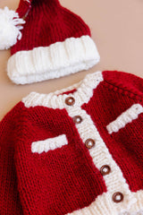 Coco Cardigan Baby Kid Sweater Santa Christmas Holiday Love