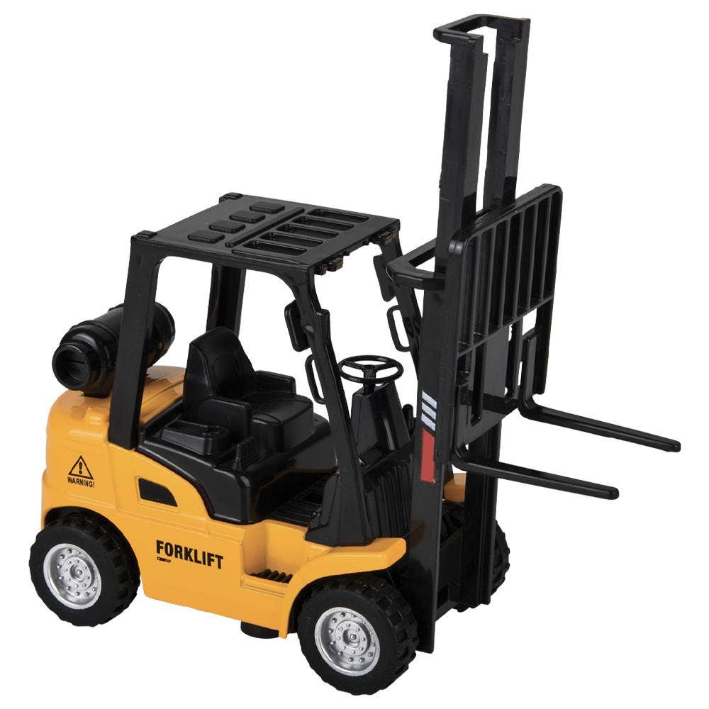5" Diecast Pull Back Forklift       8/Disp