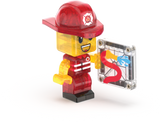 Magna-Tiles Fire Station 50-Piece Set