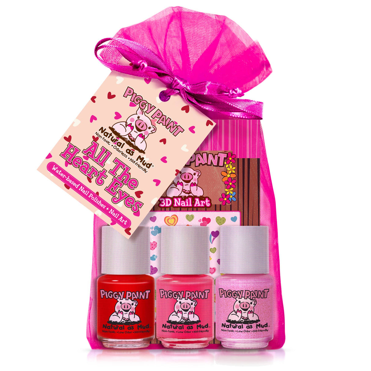 All the Heart Eyes Polish Set Non-Toxic Kids Nail Polish