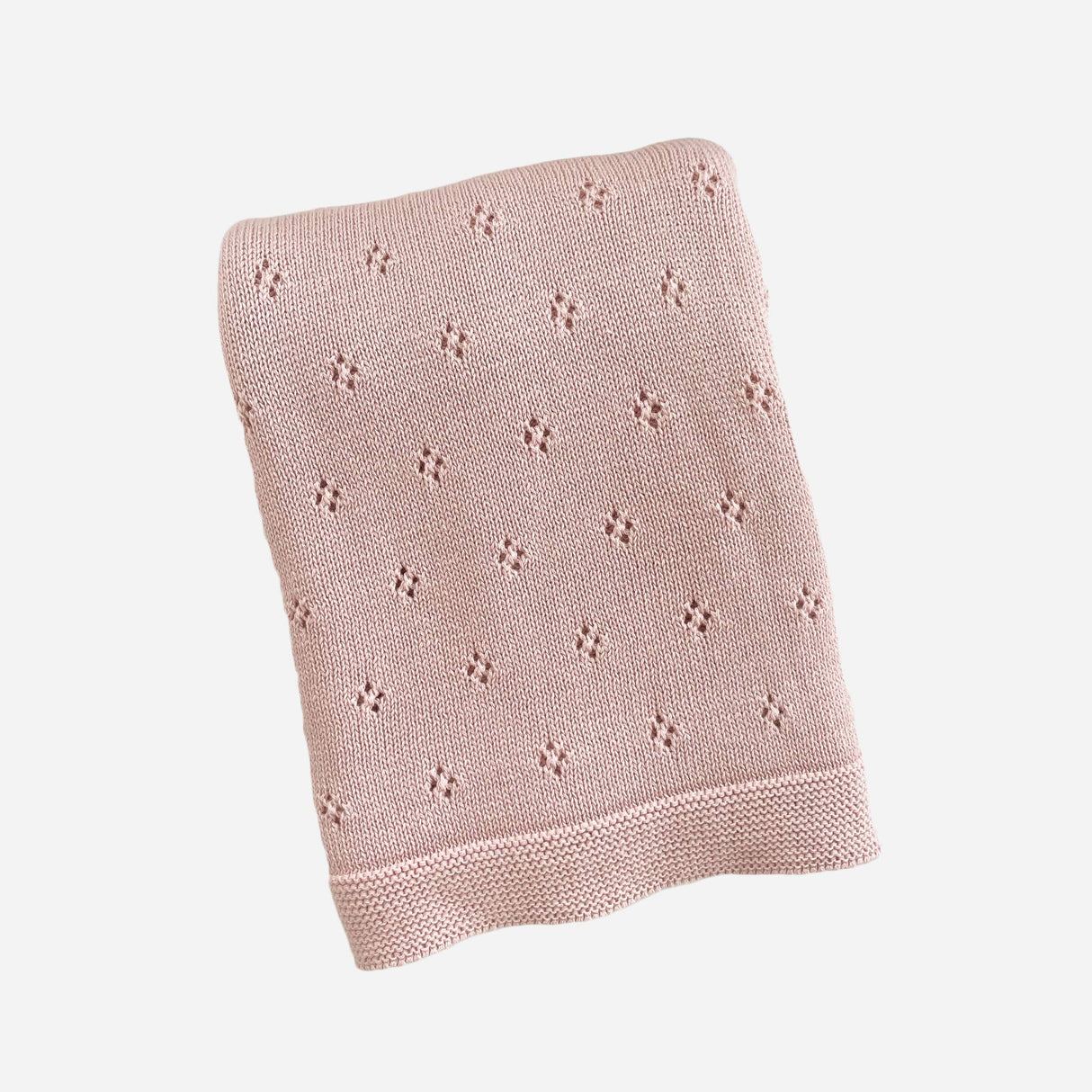 Heirloom Pique Blanket Blush Organic Cotton Kids & Baby Gift