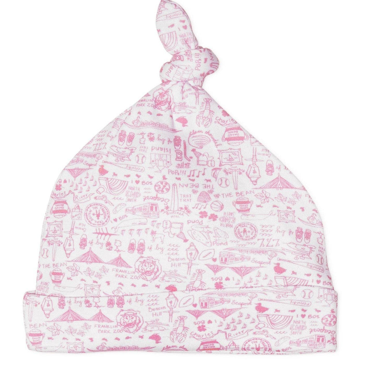 Boston Knotted Baby Hat