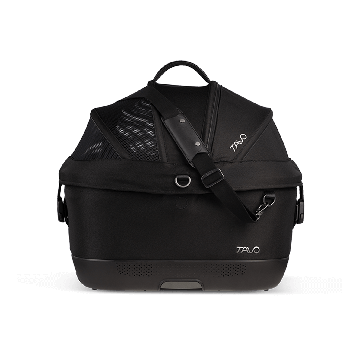 Maeve iso5X Pet Car Seat - Onyx front view