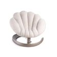 Shell Pet Bed - Latte front view