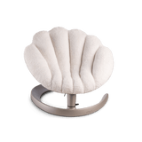 Shell Pet Bed - Latte front view