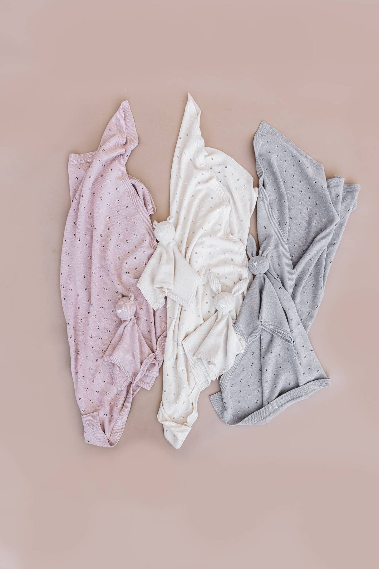 Heirloom Pique Blanket Blush Organic Cotton Kids & Baby Gift