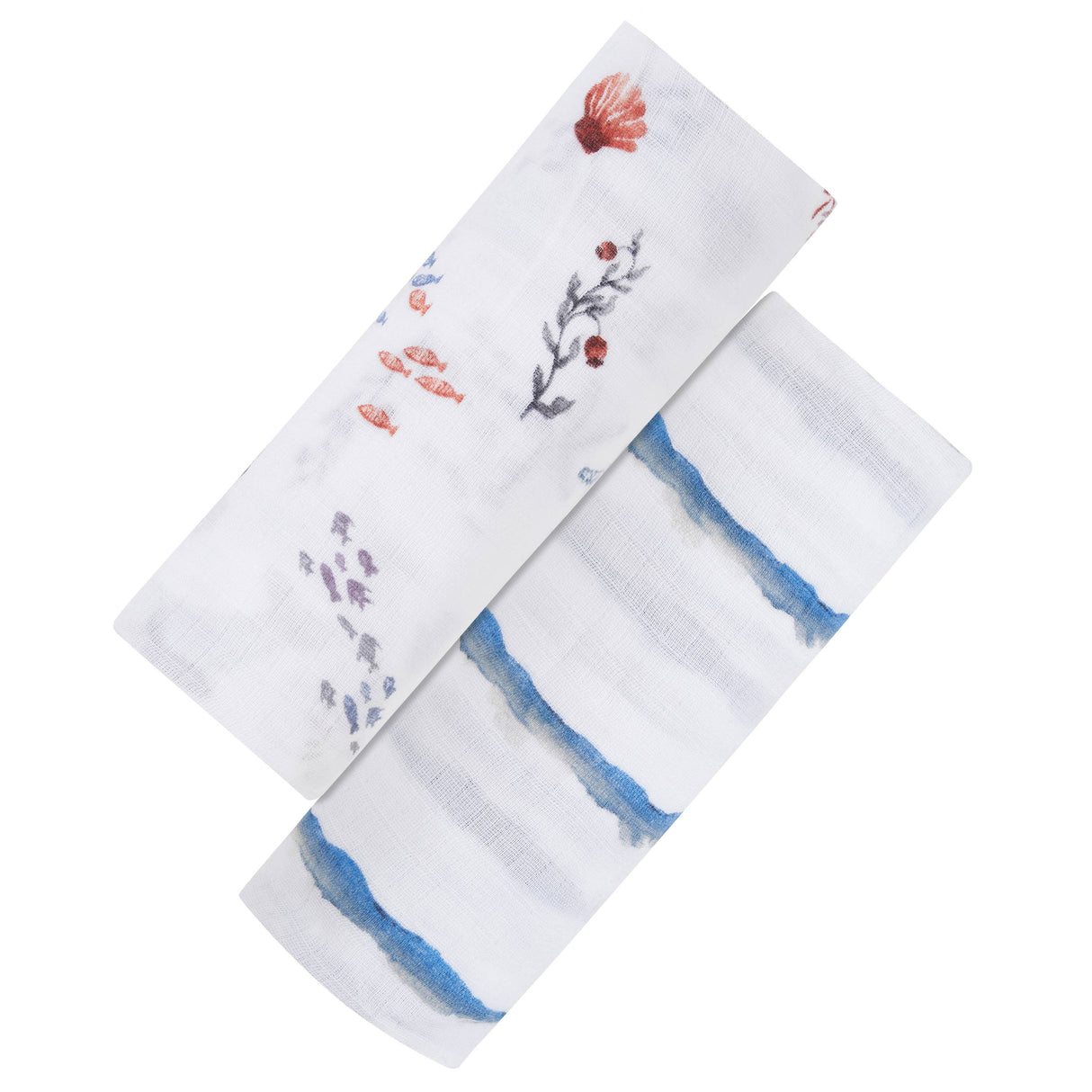 2-PC Swaddle Gift Set: GOTS Certified Organic Cotton Muslin