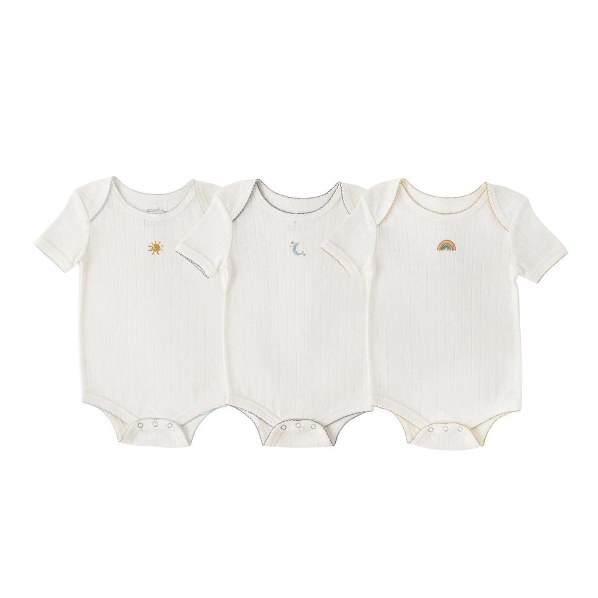 Petit Pehr Pointelle One-Piece 3-Pack