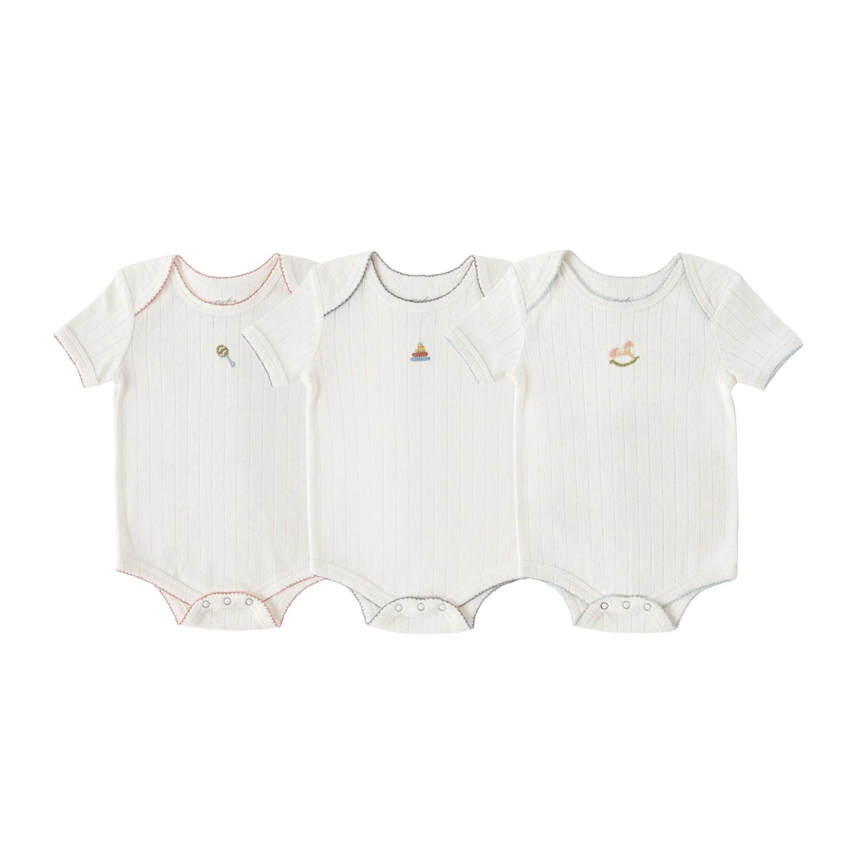 Petit Pehr Pointelle One-Piece 3-Pack